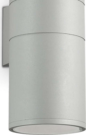 Applique-moderno-Ideal-Lux-GUN-AP2-BIG-E27-LED-lampada-parete-biemissione