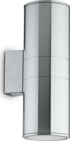 Applique-moderno-Ideal-Lux-GUN-AP2-BIG-E27-LED-lampada-parete-biemissione