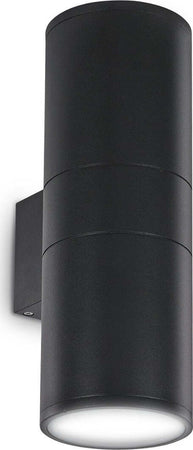 Applique-moderno-Ideal-Lux-GUN-AP2-BIG-E27-LED-lampada-parete-biemissione