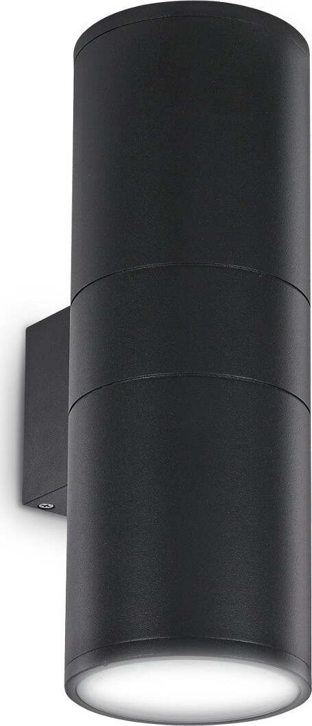 Applique-moderno-Ideal-Lux-GUN-AP2-SMALL-GU10-LED-alluminio-lampada-parete-biemissione