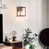 Applique-moderno-Ideal-Lux-IGOR-AP1-092836-E27-LED-metallo-vetro-lampada-parete