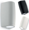 Applique-moderno-Ideal-Lux-KEOPE-AP2-147772-147819-147796-GU10-LED-IP55-biemissione-resina-lampada-parete
