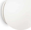 Applique-moderno-Ideal-Lux-MAPA-BIANCO-AP1-059815-E27-LED-vetro-lampada-parete