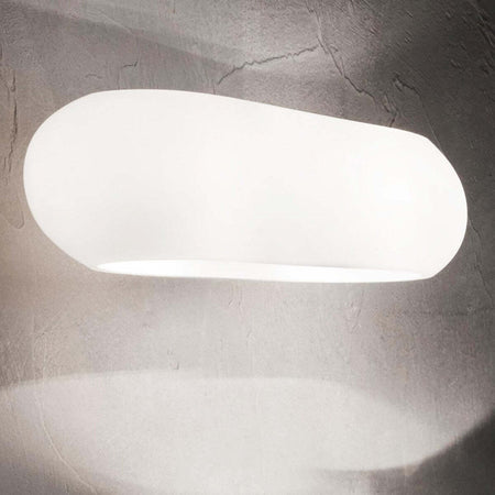 Applique-moderno-Ideal-Lux-MORIS-AP2-034546-G9-LED-vetro-soffiato-lampada-parete