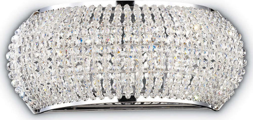 Applique-moderno-Ideal-Lux-PASHA'-AP3-082264-G9-LED-cristallo-lampada-parete