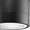 Applique-moderno-Ideal-Lux-SNIF-ROUND-AP1-G9-LED-IP54-alluminio-biemissione-lampada-parete