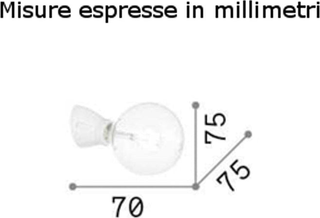 Applique-moderno-Ideal-lux-WINERY-AP1-180298-180304-E27-LED-ceramica-lampada-parete