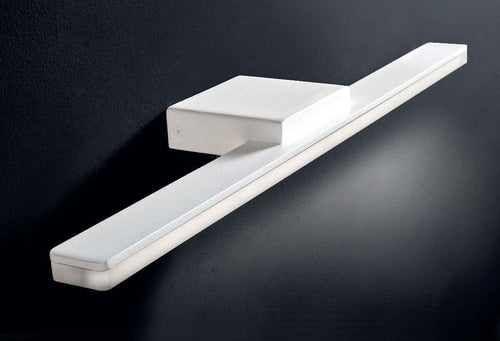 Applique-moderno-Illuminando-AIRONE-LED-lampada-parete-specchio-quadro-metallo-bianco-interni-12W-1226LM-3000°K