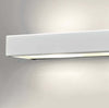 Applique-moderno-Illuminando-BRIK-2-R7s-LED-metallo-vetro-lampada-parete-biemissione
