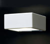 Applique-moderno-Illuminando-BRIK-G9-LED-metallo-vetro-lampada-parete-biemissione