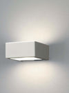 Applique-moderno-Illuminando-BRIK-G9-LED-metallo-vetro-lampada-parete-biemissione