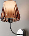 Applique-moderno-Illuminando-GAIA-AP-LED-lampada-parete-acrilico-tortora-viola-trasparente-interno-E14