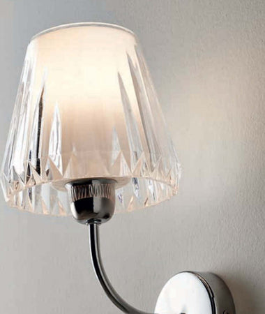 Applique-moderno-Illuminando-GAIA-AP-LED-lampada-parete-acrilico-tortora-viola-trasparente-interno-E14