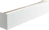 Applique-moderno-Illuminando-LEI-LEIGE27-LED-lampada-parete-metallo-biemissione-rettangolare-interni-50CM