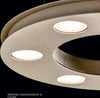 Applique-moderno-Illuminando-UFO-AP-G-GX53-LED-lampada-parete-soffitto-metallo-bianco-sabbia-componibile