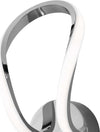 Applique-Moderno-Infinity-Luce-Led-Integrata-Metallo-E-Alluminio-Cromo