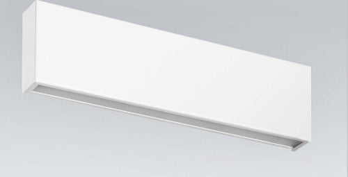 Applique-moderno-Linea-Light-Group-BOX-W1-MONO-EMISSION-8774-LED-28W-alluminio-lampada-parete