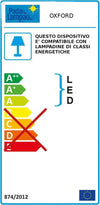 Applique-moderno-Padana-Lampadari-OXFORD-1098-AP-E27-LED-vetro-lampada-parete