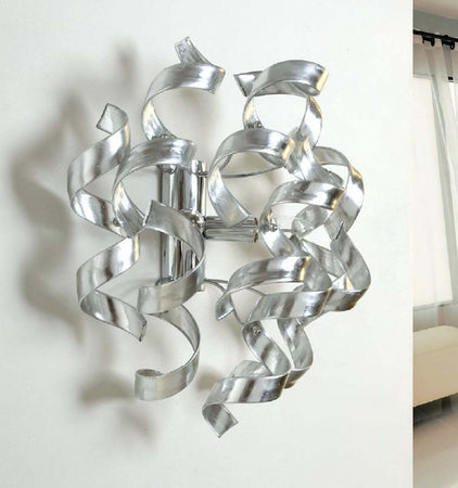 Applique-moderno-Padana-Lampadari-TRUDY-SPECIAL-273-A2-FO-E14-LED-vetro-lampada-parete