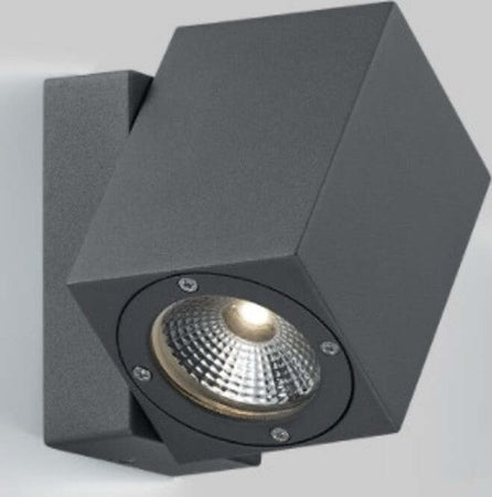 Applique-moderno-PAN-International-CAM-EST444-LED-alluminio-lampada-parete