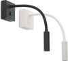 Applique-moderno-Pan-International-LONDON-LED-alluminio-lampada-parete-orientabile