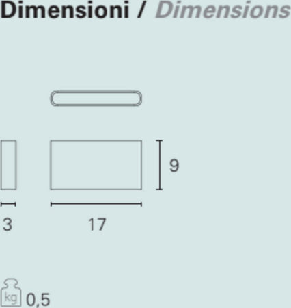 Applique-moderno-Pan-International-OREGON-EST01007-LED-biemissione-lampada-parete