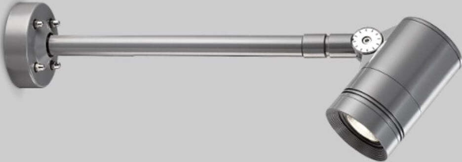 Applique-moderno-PAN-International-SHOOT-EST754-WALL-ARM-LED-lampada-parete-alluminio