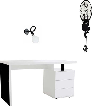 Applique-moderno-Perenz-BULBO-6682-N-LED-E27-lampada-parete-braccio-orientabile-metallo-gomma