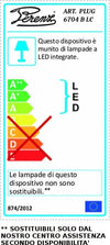 Applique-moderno-Perenz-PLUG-6704-B-LC-LED-lampada-parete-quadrata-orientabile-metallo-doppia-accensione
