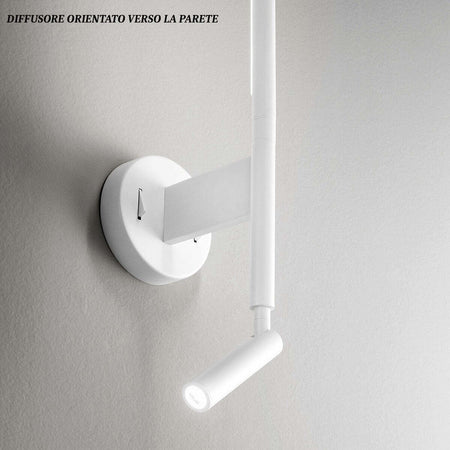 Applique-moderno-Perenz-RAMON-6654-B-LC-LED-metallo-lampada-parete-spot-orientabile