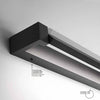 Applique-moderno-Perenz-SWAY-6632-N-CT-LED-lampada-parete-orientabile-basculante