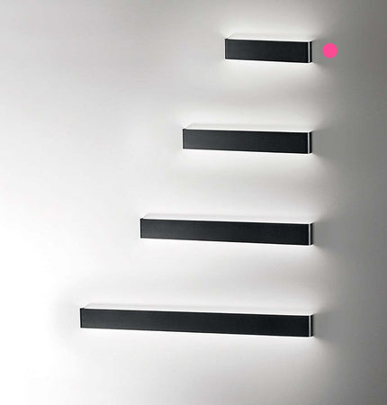 Applique-moderno-Perenz-WAY-6708-N-LC-LED-41CM-lampada-parete-biemissione-metallo