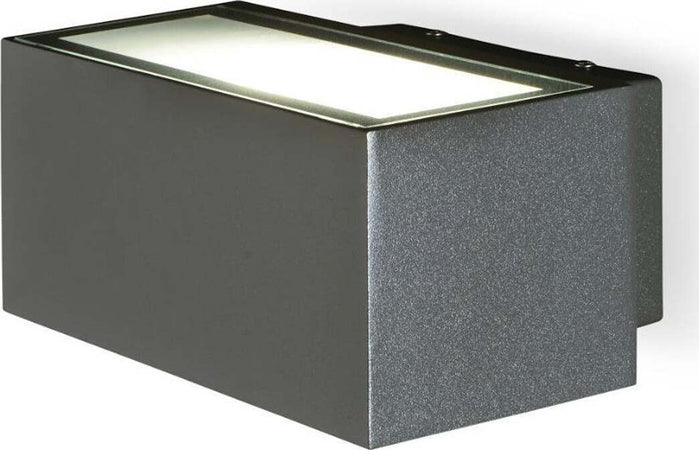Applique-moderno-Promoingross-BACH-7302-E27-LED-alluminio-lampada-parete-biemissione