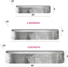 Applique-moderno-Promoingross-HANDLES-A22-SF-LED-metallo-foglia-argento-lampada-parete-monoemissione