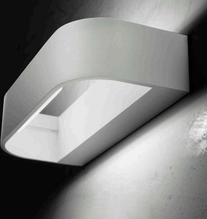 Applique-moderno-Promoingross-HANDLES-A22-WH-LED-metallo-lampada-parete-monoemissione