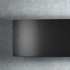 Applique-moderno-Promoingross-HANDLES-A32-NE-LED-metallo-nero-lampada-parete-moderna-biemissione