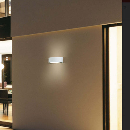 Applique-moderno-Promoingross-LENTE-5581-E27-LED-alluminio-lampada-parete-biemissione-monoemissione