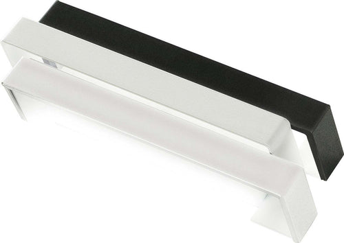 Applique-moderno-Promoingross-REFLEX-A27-WH-NE-LED-metallo-switch-lampada-parete