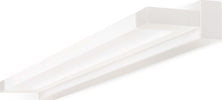 Applique-moderno-Promoingross-SLOT-A60-WH-LED-metallo-metacrilato-lampada-parete