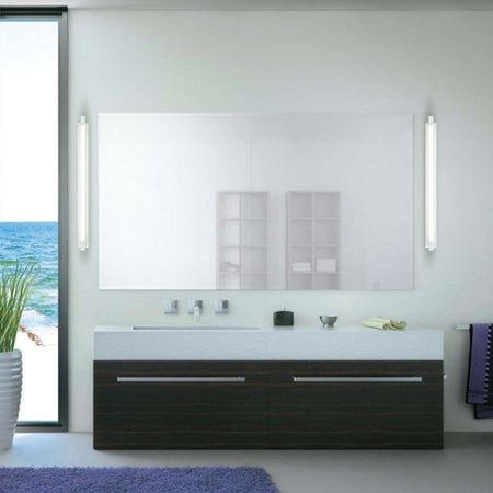 Applique-moderno-Promoingross-SLOT-A60-WH-LED-metallo-metacrilato-lampada-parete