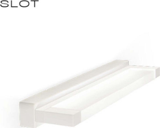 Applique-moderno-Promoingross-SLOT-A60-WH-LED-metallo-metacrilato-lampada-parete