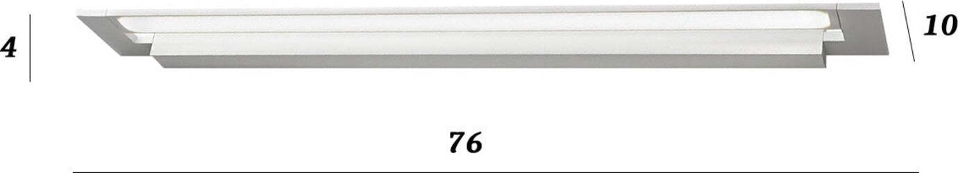 Applique-moderno-Promoingross-TOUR-A76-LED-metallo-lampada-parete-orientabile-monoemissione