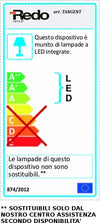 Applique-moderno-Redo-Group-TANGENT-01-2201-LED-alluminio-lampada-parete