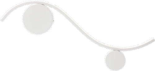 Applique-moderno-Redo-group-WAVE-9W-LED-lampada-parete-monoemissione