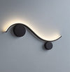 Applique-moderno-Redo-group-WAVE-9W-LED-lampada-parete-monoemissione