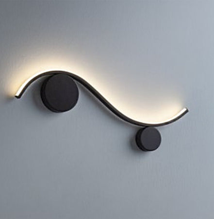 Applique-moderno-Redo-group-WAVE-9W-LED-lampada-parete-monoemissione