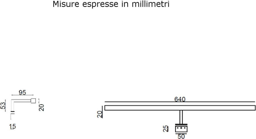 Applique-moderno-SCAMM-PIPOL-1-PI231-LED-lampada-parete-monoemissione