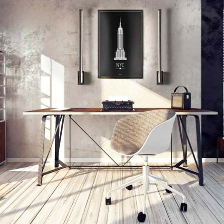 Applique-moderno-SCAMM-STIK-WOND-SW311-LED-orientabile-lampada-parete-alluminio