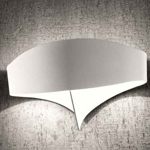 Applique-moderno-Selene-illuminazione-SCUDO-1003-G9-LED-acciaio-lampada-parete
