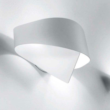 Applique-moderno-Selene-illuminazione-SCUDO-1003-G9-LED-acciaio-lampada-parete